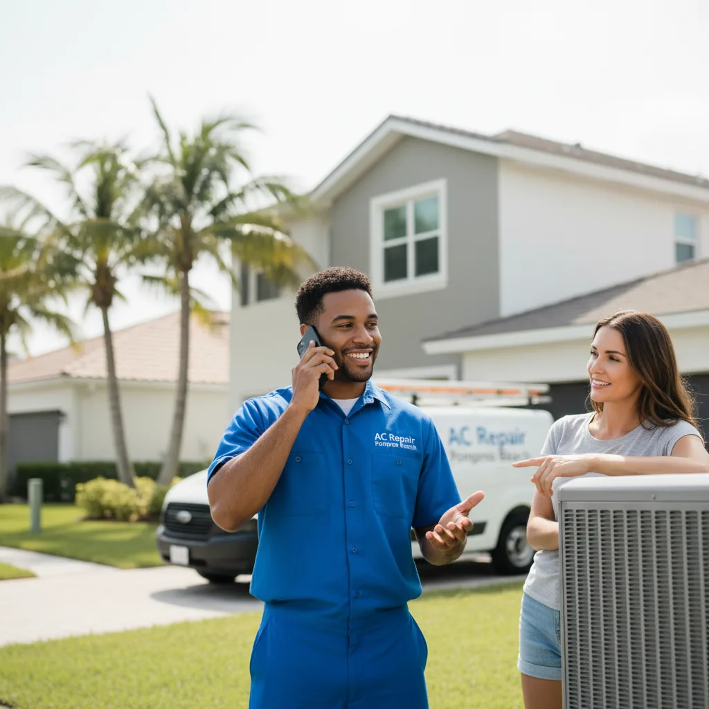 AC Repair Pompano Beach customer support in Elsa